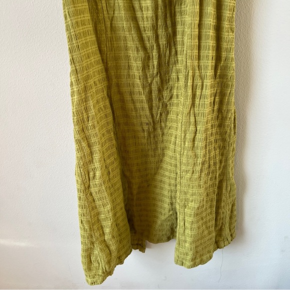 Free People Nya Maxi Green Cutout Dress - Picture 9 of 9